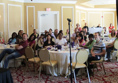 RSA was an enthusiastic audience.