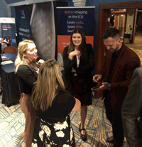 Aaron Paterson performs at a corporate event in Toronto