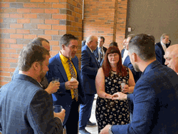 Corporate Entertainment Toronto provided by Aaron Paterson for a group of corporate executives