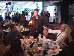 Corporate Entertainment Toronto provided by Aaron Paterson for a group of corporate executives