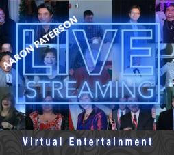 Virtual magic show in Canada with corporate illusionist Aaron Paterson - The Virtually Impossible Show 